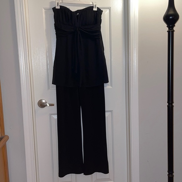 White House black market sz 2 cute jumpsuit spring date night party one piece - Picture 5 of 12